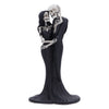 Nemesis Now Eternal Embrace Skeletons Figurine, Hand-Painted Resin Gothic Lovers Statue, Romantic Skeleton Decor, Perfect Gothic Wedding Cake Topper, 24Cm