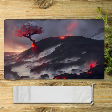 MTG Playmat - 24 x 14 Inches, Smooth Rubber Surface for MTG DTCG CCG RPG Trading Card Game