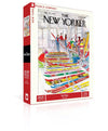New York Puzzle Company - New Yorker Ski Shop - 750 Piece Jigsaw Puzzle for Adults by Arthur Getz