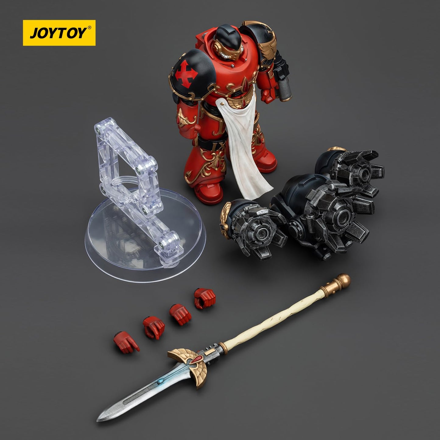 JOYTOY Warhammer 40k Blood Angels, 1/18 Blood Angels Dawnbreaker Cohort Dawnbreaker 2 Action Figure Collect Model