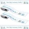Coume 2 Rolls Baby Shower Measuring Tape 2 Inch x 150 Feet Tummy Measure Belly Game Tape for Baby Shower Party Favors and Suppli
