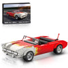 HIGH GODO Race Car Building Blocks Set for Adults, Classic Vintage Sports Car Decor Model Kits, MOC Collectible Supercar Cool Ve