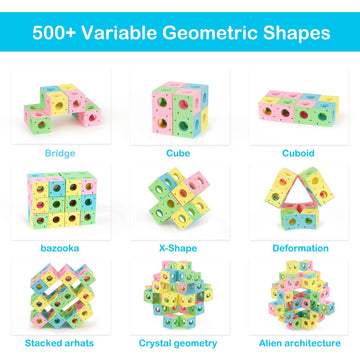 Fidget Toys Kids Building Bocks: 3D Puzzles Boxes Infinity Toy Stem Magic Cubes Cool Stuff Gadgets Birthday Gifts For Ages 12 13