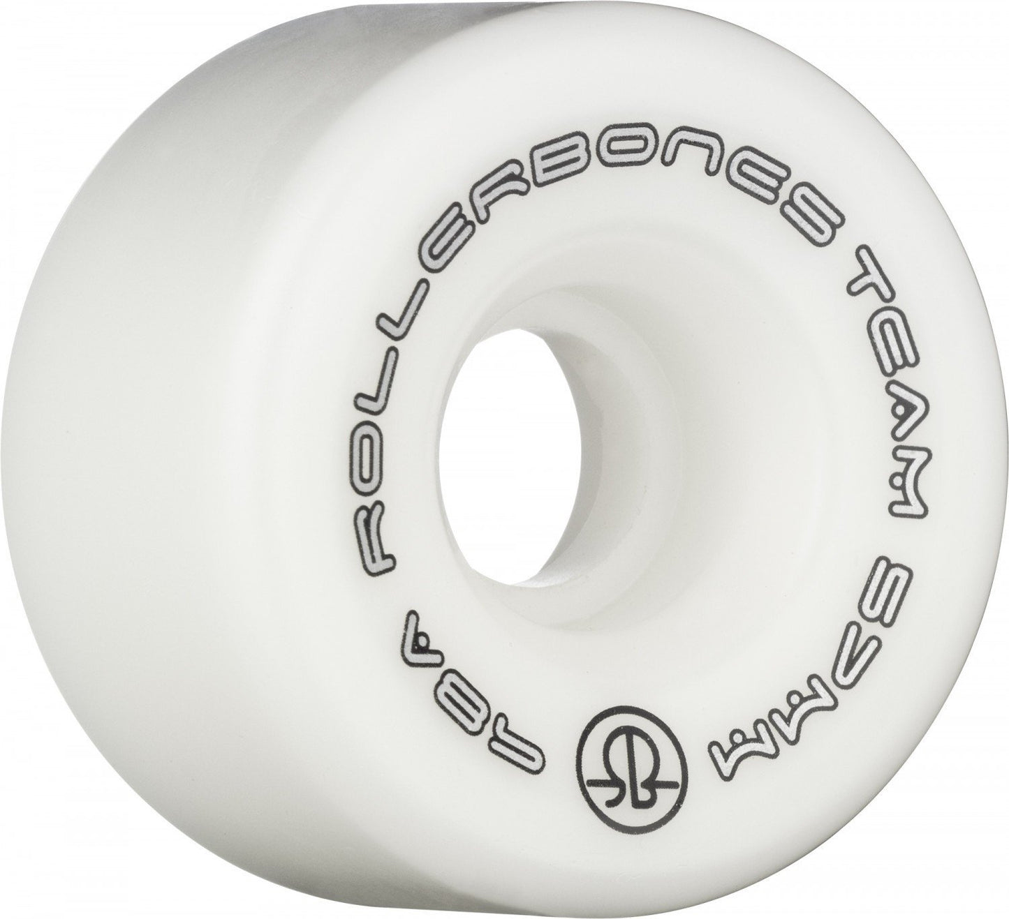 Rollerbones Logo Wheels 98A (White, 62Mm)