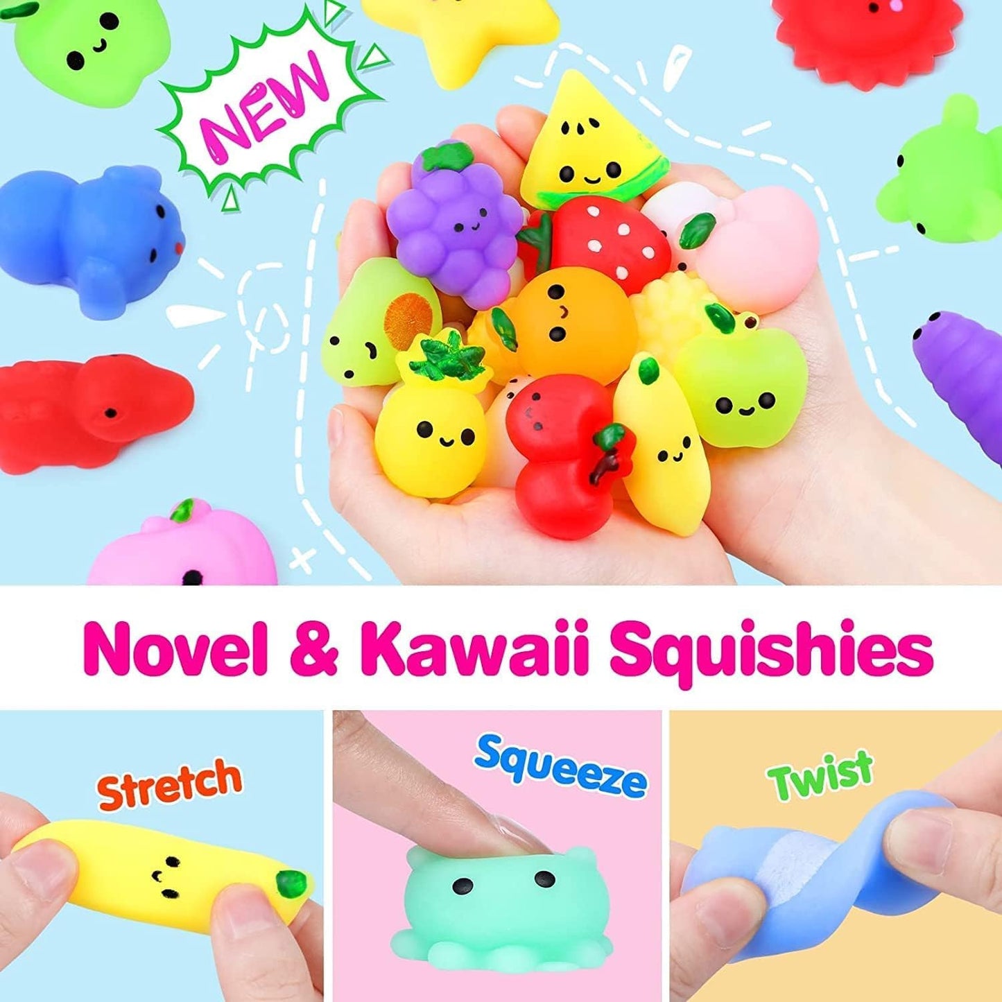 109 Pcs Party Favors For Kids 4-8, Pop Fidget Toys, Goodie Bag Stuffers, Treasure Box Toys For Classroom, Carnival Prizes, Pinat