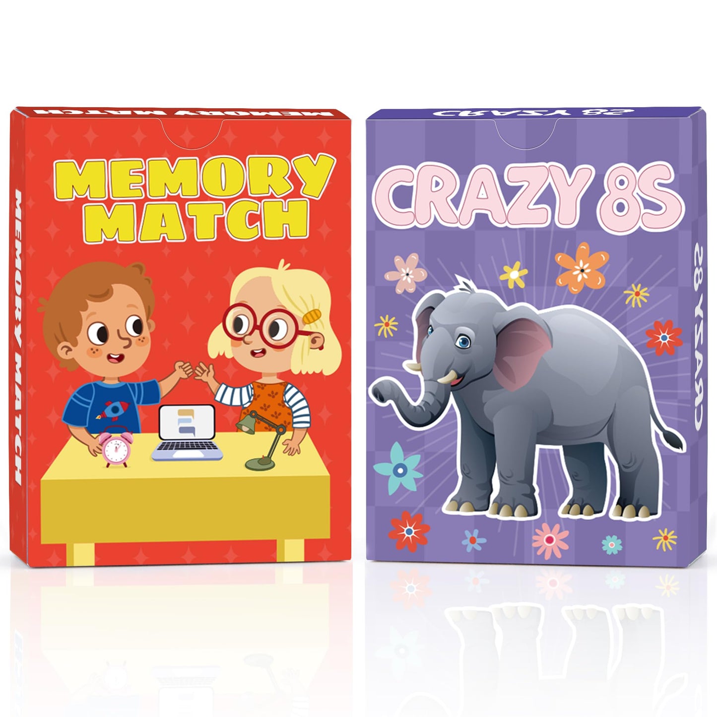 Card Game, Card Games for Kids Ages 4-8, Easy to Learn, Easter Basket Stuffers Gifts Ideal, Fun for Family Game Night Party Trav