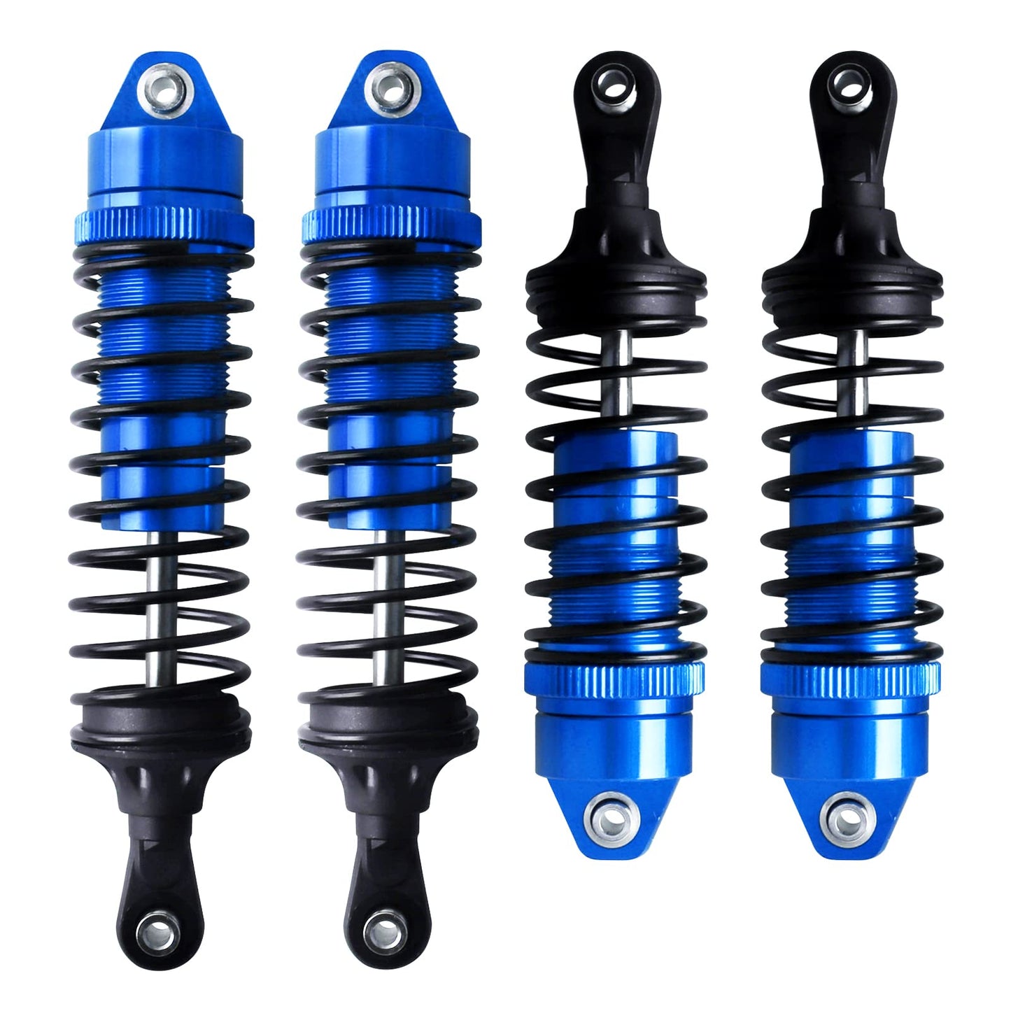 Hobbyfire Shocks Aluminum Threaded Absorber Damper Upgrades Parts Accessories for 1/10 Traxxas Rustler 4X4 VXL Stampede 4X4 Hoss