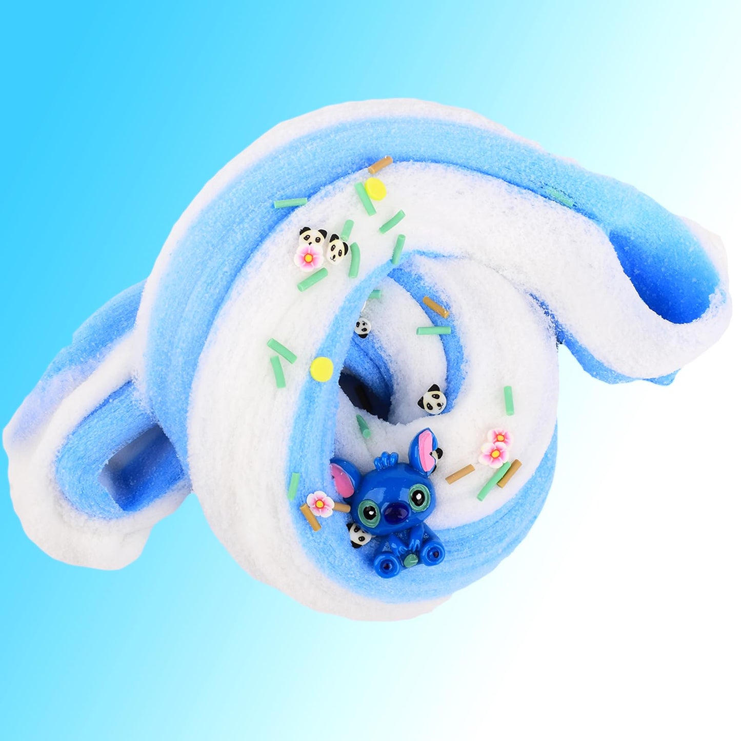 Blue Cloud Slime, Slime Party Favors Gift, For Kids Party, School Education, Super Soft Slime, Diy Stress Relief Toys For Girls