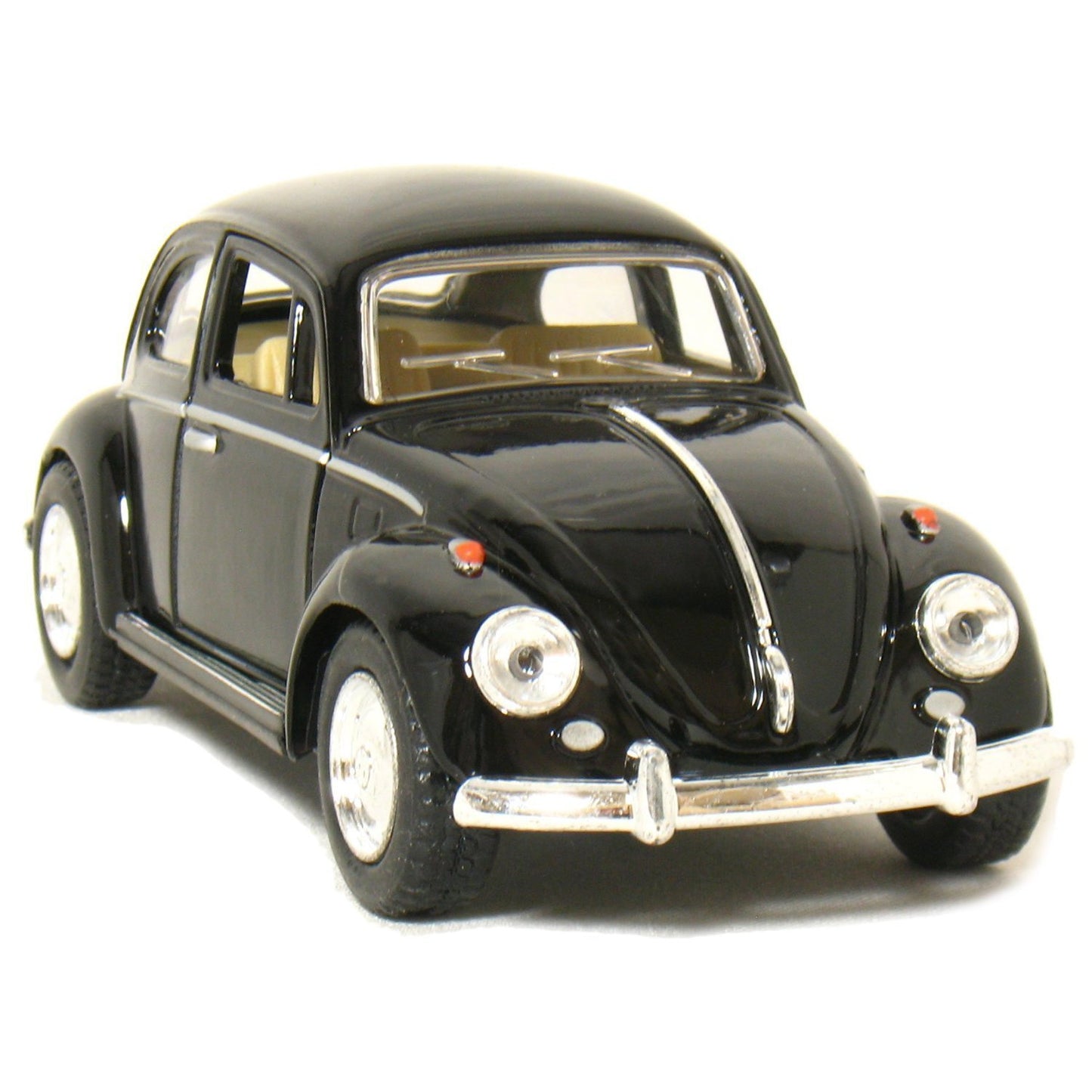 5'' 1967 Volkswagen Classic Beetle 1:32 Scale (Black) by Kinsmart