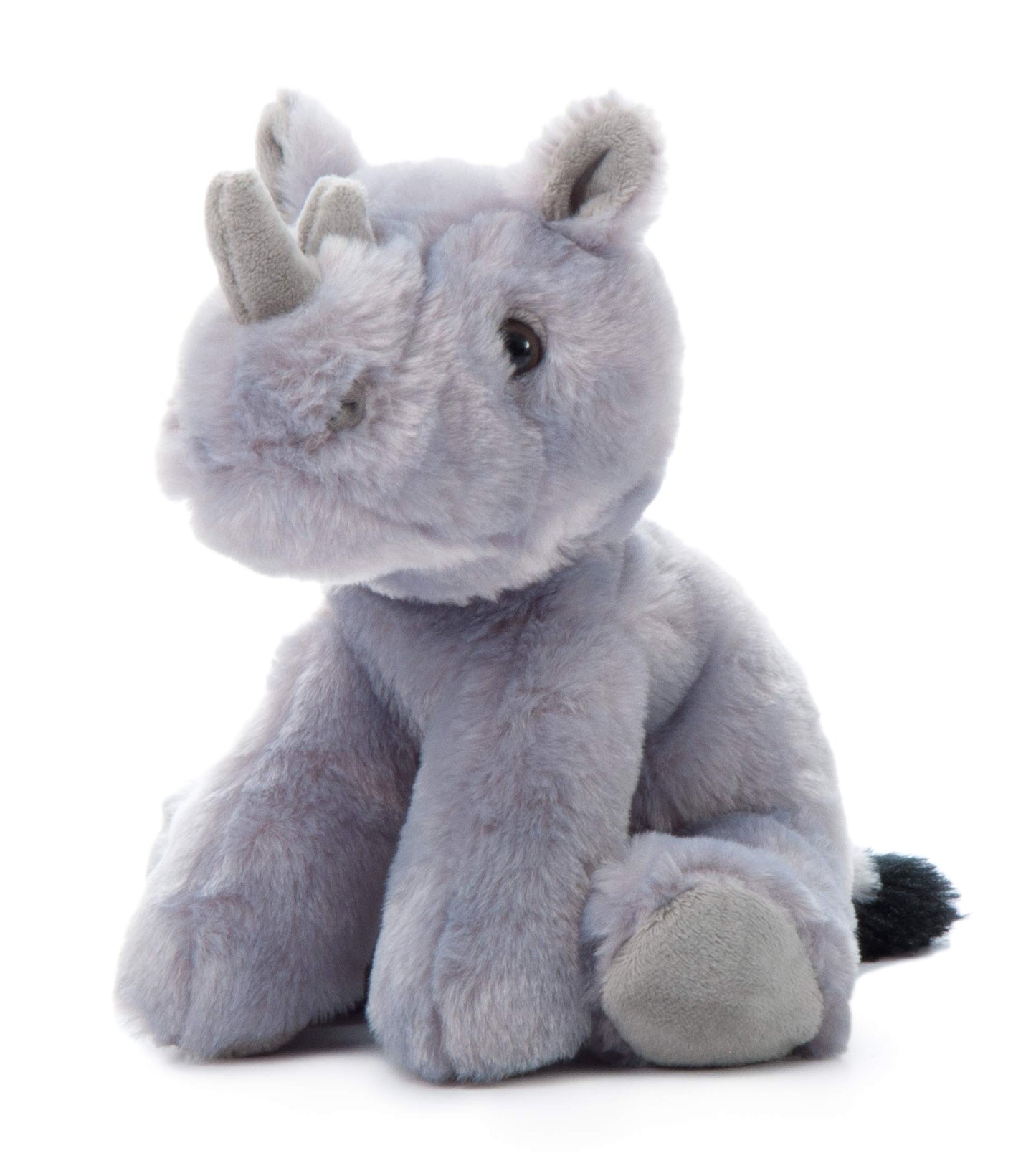 The Petting Zoo Rhino Stuffed Animal, Gifts For Kids, Wild Onez Zoo Animals, Rhino Plush Toy 9 Inches