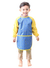 Plie Waterproof Kids Art Smocks 37 Colors (Age 1-10, S-XXL size), Blue Star (07-S)