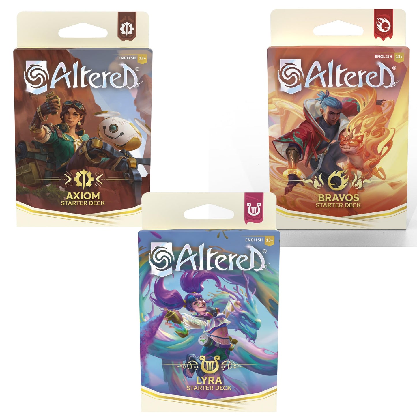 Equinox Altered Beyond The Gates 6-Pack Starter Deck Display - Unique Deck Building, Strategic Non-Combat Gameplay, Collectible