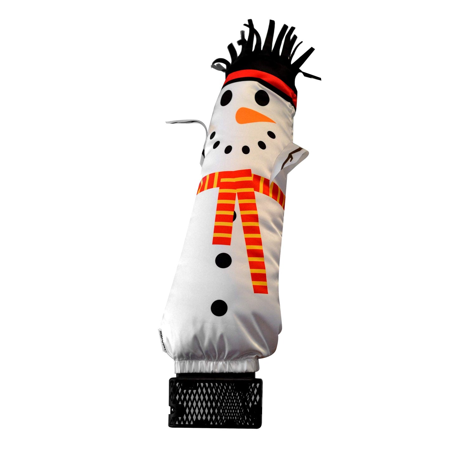 Lookourway Air Dancers Mini Inflatable Tube Man Set - 29' Wacky Waving Inflatable Tube Guy With Blower For Desktop Advertising - Christmas Snowman