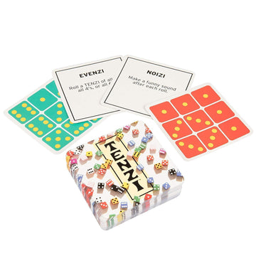 TENZI 77 Ways to Play Add-on Card Set - Natural Cardstock, One Size, Ages 7 to 97, Model 77TENZ