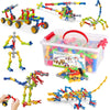170 Pcs Stem Building Toys For Kids Ages 4-8, Building Blocks Educational Construction Engineering Building Kit For Ages 3 4 5 6 7 8 9 Year Old Creative Kids Games, Christmas Birthday Gifts Boys Girls