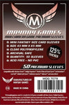 Premium Card Game Sleeves, Red