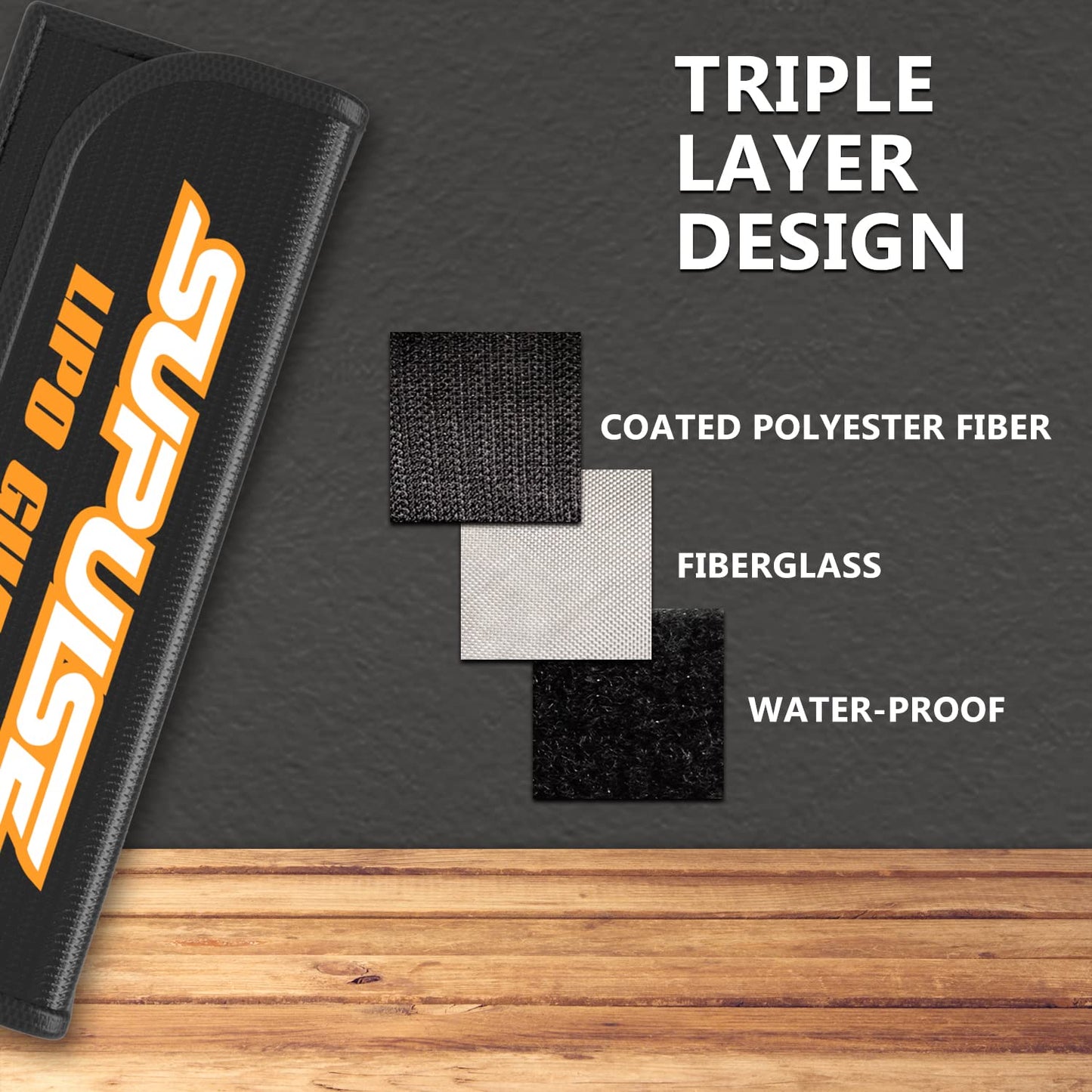 SUPULSE Lipo Safe Bag Fireproof Explosionproof Bag Lipo Battery Bag Lipo Battery Storage Guard Safe for Charge & Storage(2 pcs)