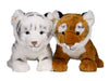 Ice King Bear Baby Tiger Stuffed Animal 10 Inches Cute Plush Toy (Pair)