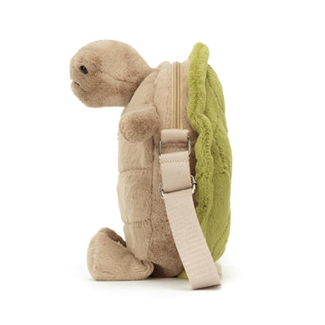 Jellycat Timmy Turtle Plush Crossbody & Shoulder Bag - 10 Fun & Unique Handbag for Kids