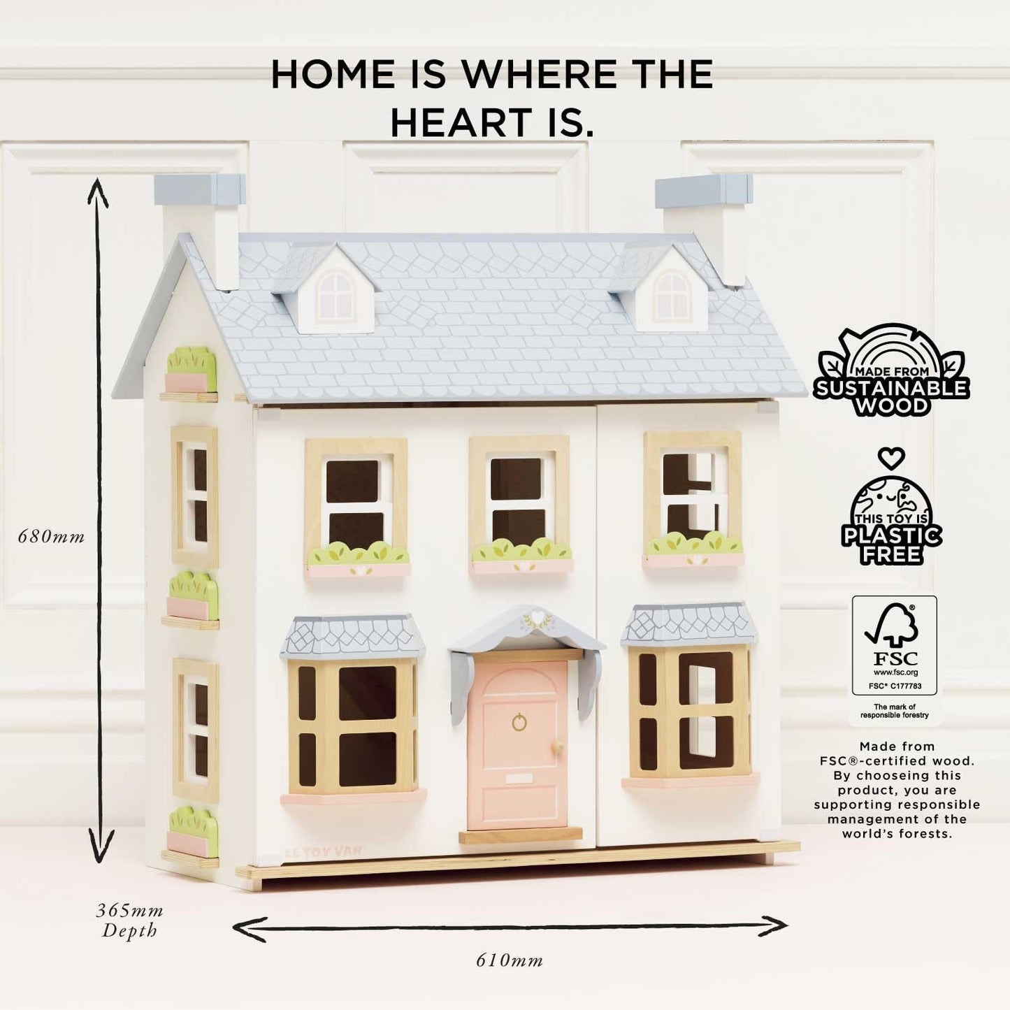 Le Toy Van Daisylane Collection Mayberry Manor Premium Wooden Toys For Kids Ages 3 Years & Up