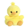Aurora® Palm Pals™ Darling Duck Stuffed Animal - 5 Inch Yellow Duck - Collectible Polyester Plush Toy, Model 82062