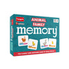 Funskool Games Memory Animal Family, Educational Matching Picture Card Game For Children, Kids & Family, 1 - 4 Players, Ages 5 A