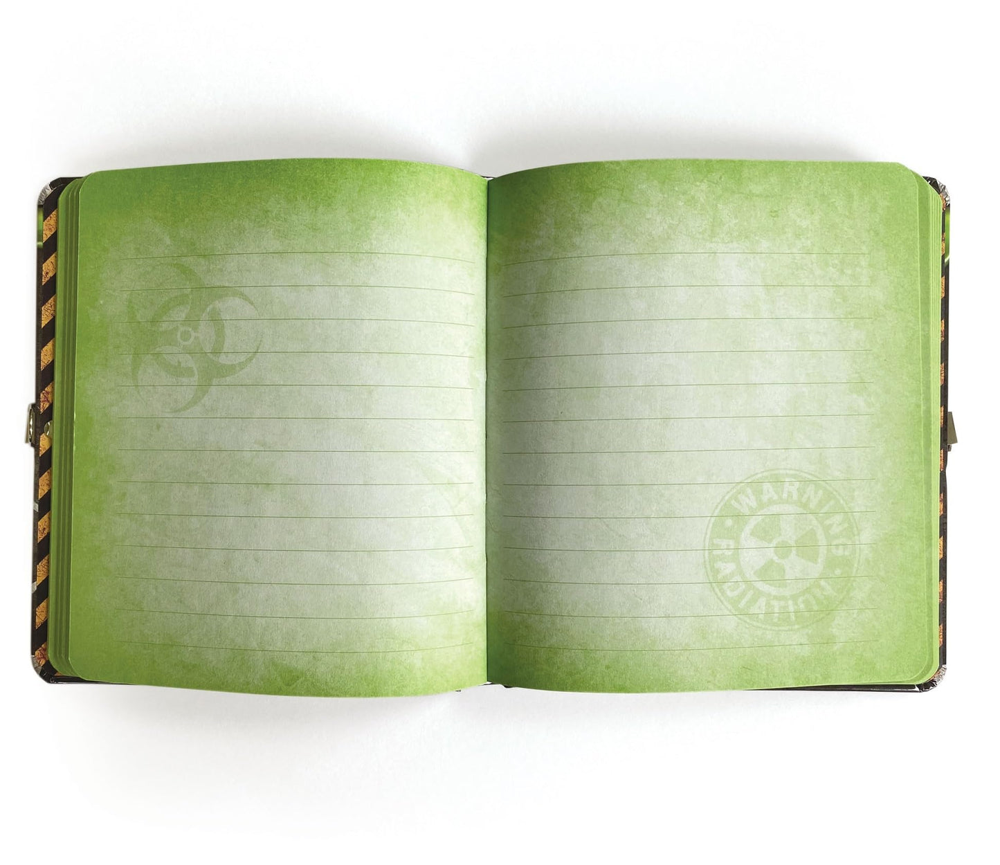 Playhouse Radioactive Glow In The Dark Lock & Key Lined Page Diary For Kids