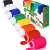 Washable Paint For Kids - 8 Ct Finger Paint (2 Oz Each) Tempera Paint, Non Toxic Kids Paint For Art, Craft - Kids Paint Set For