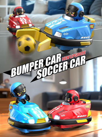 ATHLERIA 2pcs Remote Control Bumper Car Toys for Boys Girls,RC Race Vehicles,Two Player Competitive Games,Christmas Birthday Gif