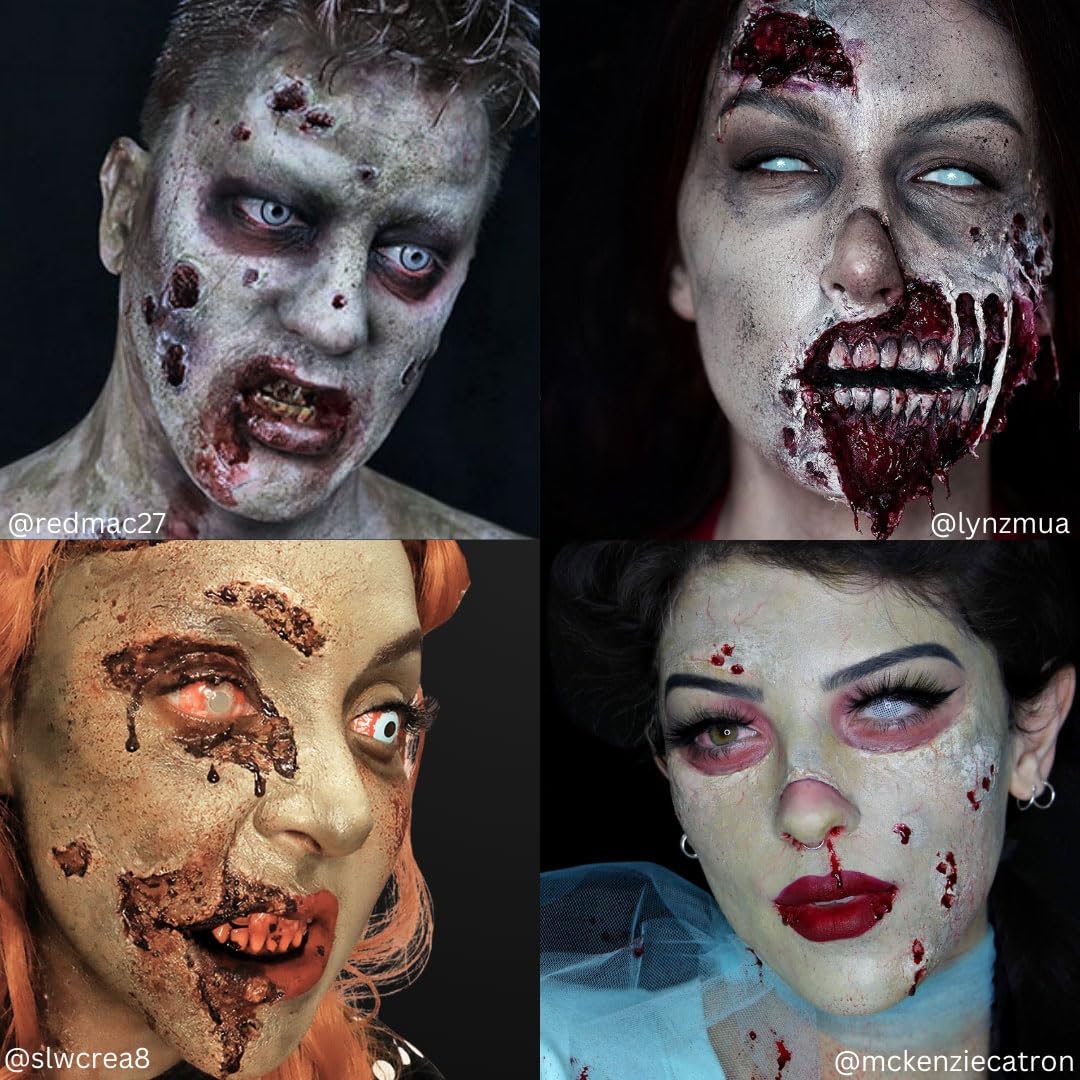 Mehron Makeup Premium Character Kits| Makeup Kits for Halloween & Cosplay| Made in the USA | Complete Makeup Kit | Includes all