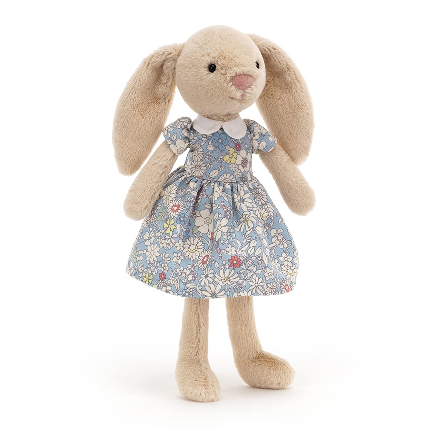 Jellycat Lottie Bunny Floral Stuffed Animal, 11 Inches - Rabbit & Bunny Plush Toy - Classic Children'S Gift