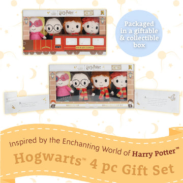Harry Potter Toys Ron Weasley Hermione Granger Luna Lovegood, Hogwarts Harry Potter Plush Set, Harry Potter Stuffed Animal Collection Kids Preferred