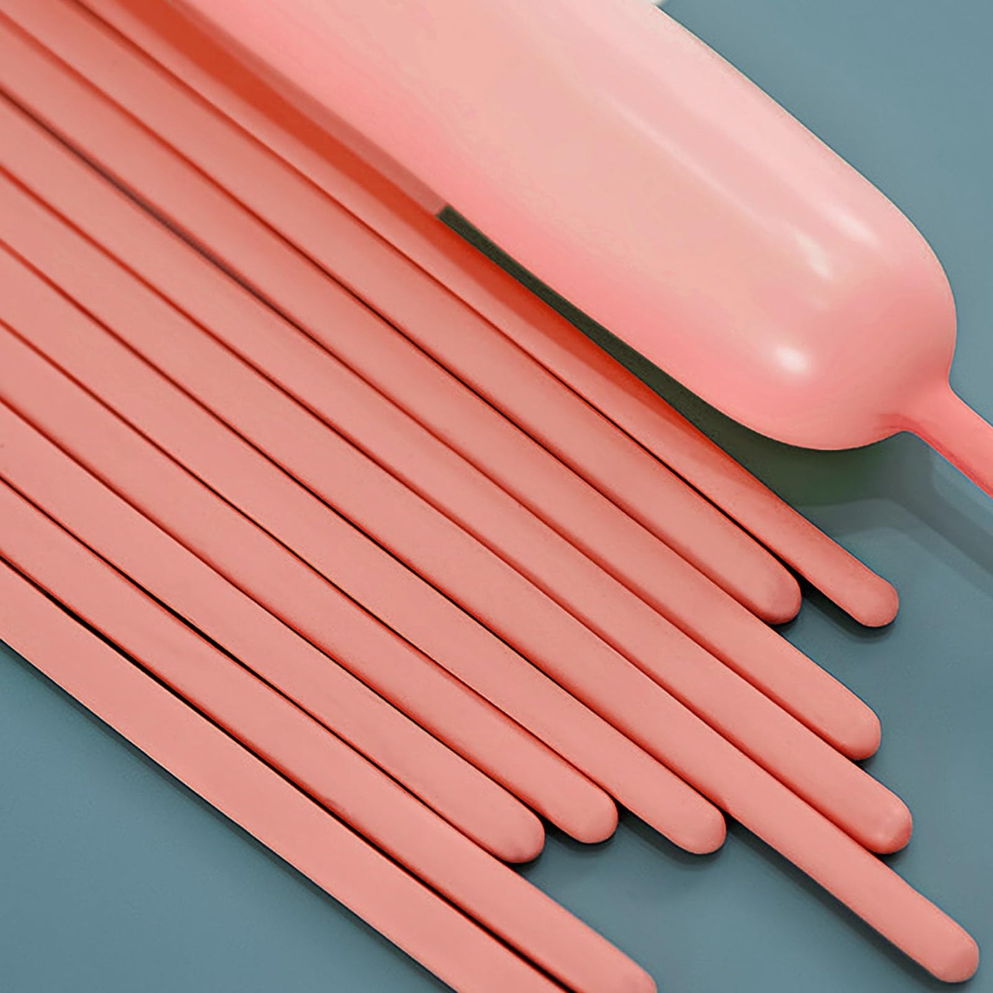 260 Balloons Blush Pink, Thickened 100 Pack Long Balloons Twisting Skinny Magic Balloons For Balloon Arch Animals Clown Kids Bir