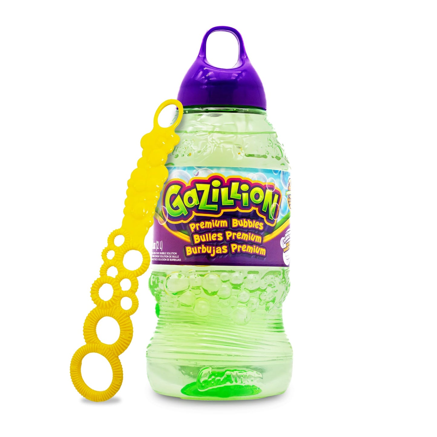 Gazillion Bubbles 2 Liter Solution, Green