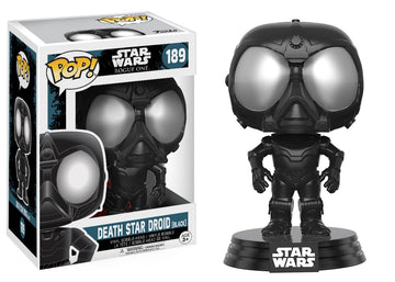 Funko Pop Star Wars: Rogue One - Death Star Droid (Black) Toy Figure