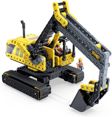 HEXBUG VEX Robotics Excavator - Buildable Construction Toy for Ages 8+, Multicolor, Model 406-7608, Plastic Material