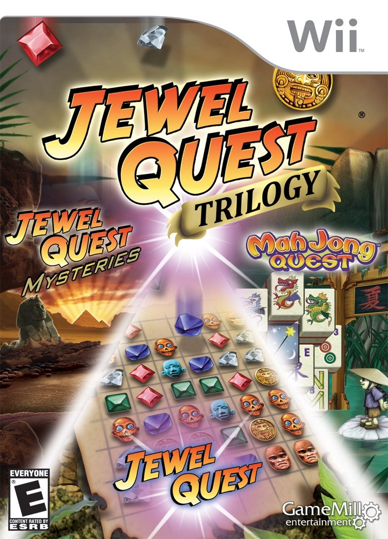 Jewel Quest Trilogy Wii -Like New