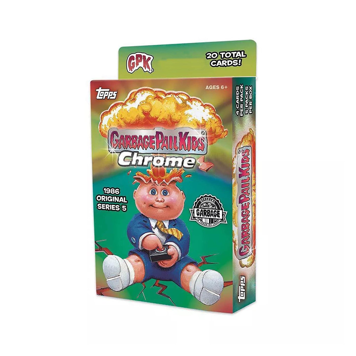 Generic Topps Garbage Pail Kids Chrome Hanger Box - Collectible Trading Cards