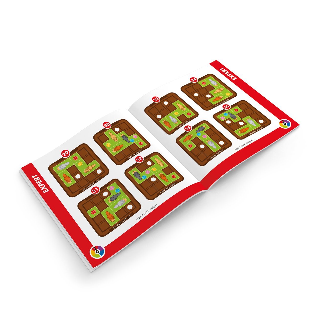 SmartGames Squirrels Go Nuts! Travel Game for Ages 6-mature-themed
