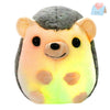 Bstaofy 10'' Light Up Hedgehog Stuffed Animal Glow Soft Plush Toy Led Nightlight Bedtime Gift For Toddlers Kids On Birthday Christmas