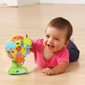 VTech Baby Lil' Critters Spin and Discover Ferris Wheel, Green, Plastic, Basic Pack, Model 80-165900