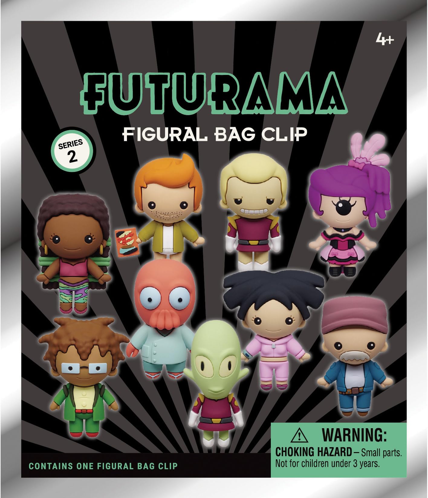 Futurama Series 2 3D Foam Bag Clip - Monogram Int. Collectible Bag Clip - Blind Bag