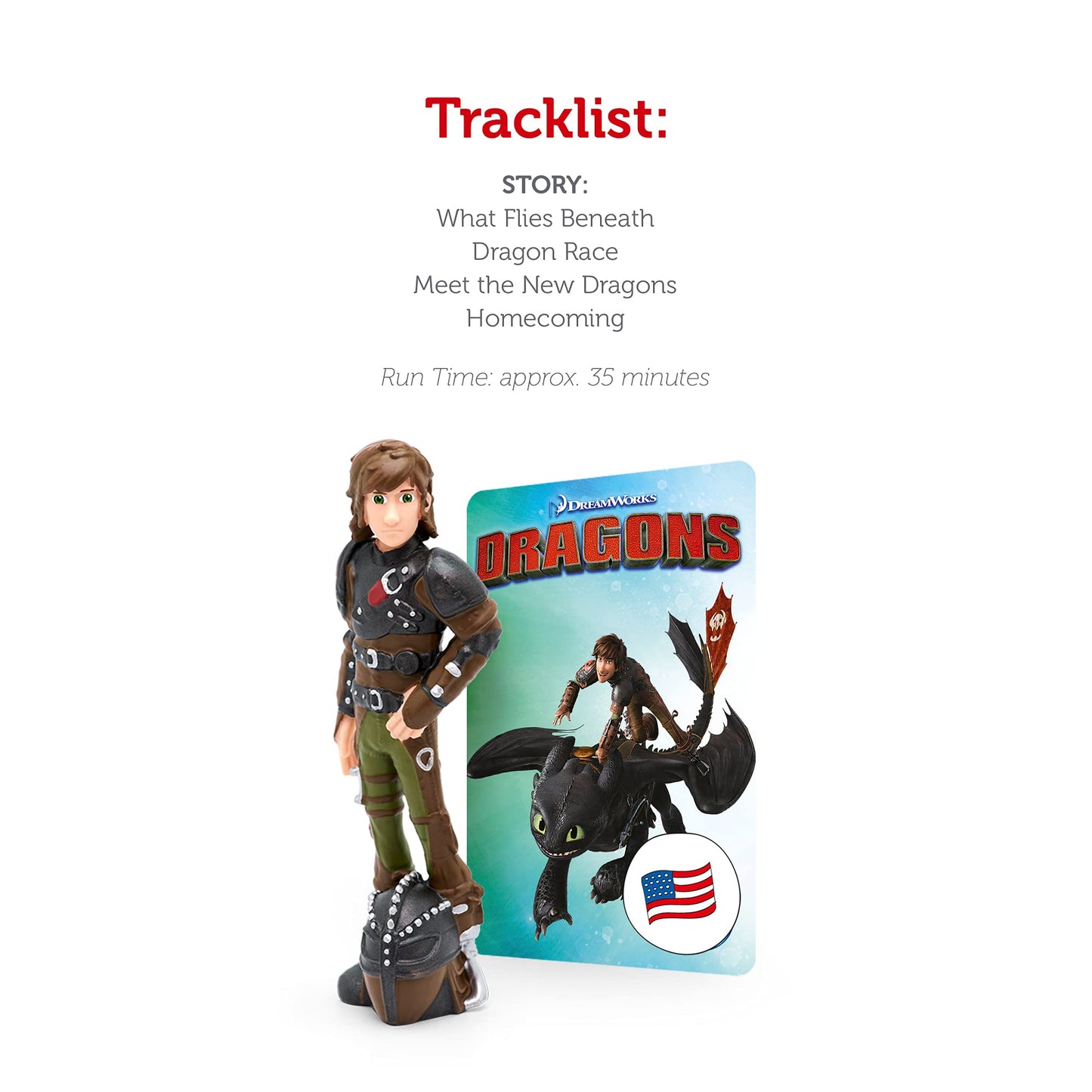 Tonies Hiccup Audio Toy Figurine From How To Train Your Dragon