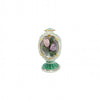 Cosmos Gifts 96207 Fine Elegant Porcelain Tulip Flowers In Egg Shape Dome Figurine, 4-3/4' H