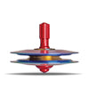 Plexity Labs Ufo Tops - Height 611 - Metal Spinning Top - Inspired By The 1986 Soviet Union Ufo Incident - Psychedelic Steel Ufo