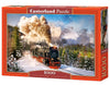 Castorland 1000 Piece Jigsaw Puzzle Steam Train Mountain Train Locomotive Puzzle mature-themed Puzzle C-103409-2