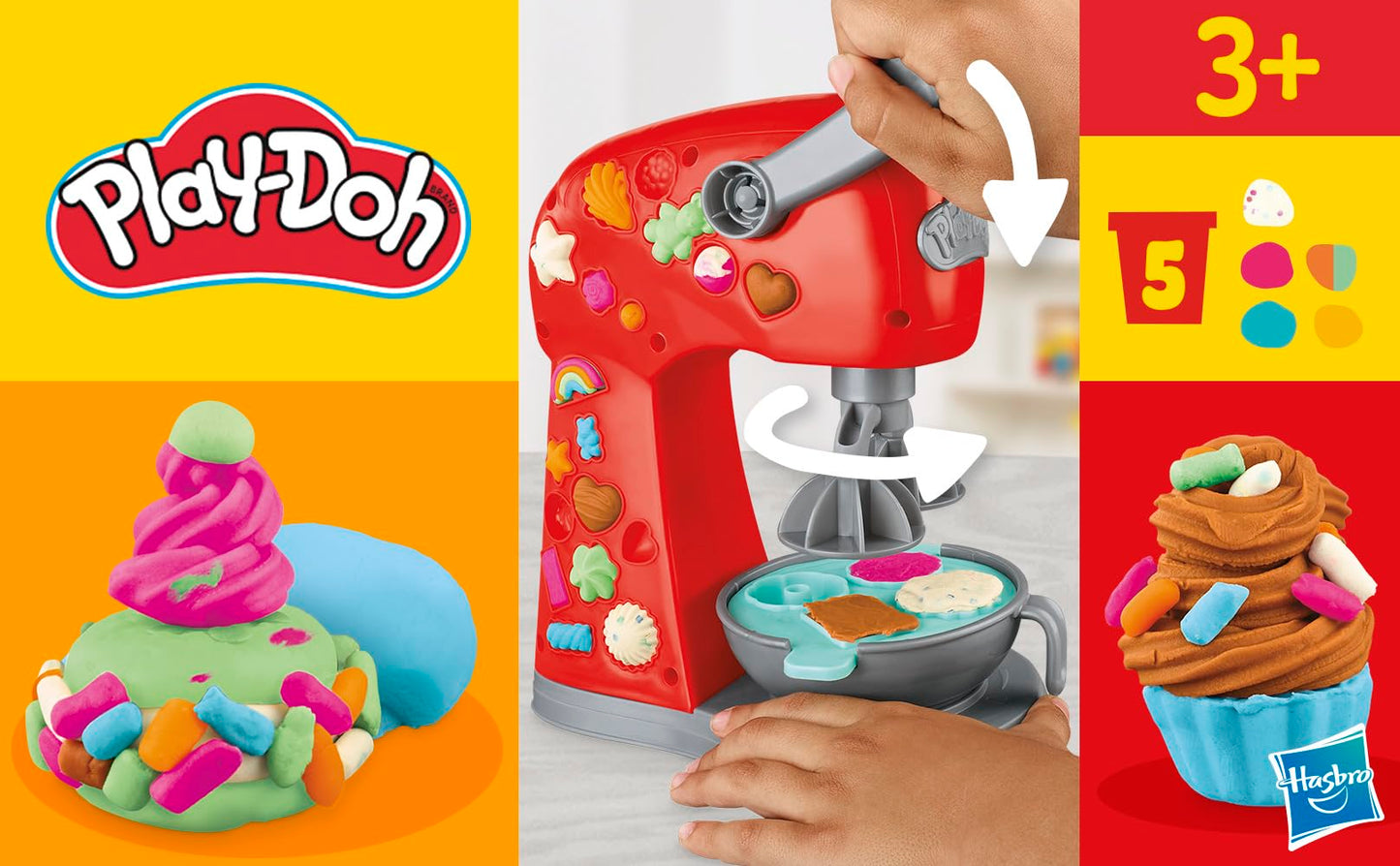 Play-Doh Kitchen Creations Magical Mixer Playset, Toy Mixer With Play Kitchen Accessories, Arts And Crafts For Kids 3 Years And Up