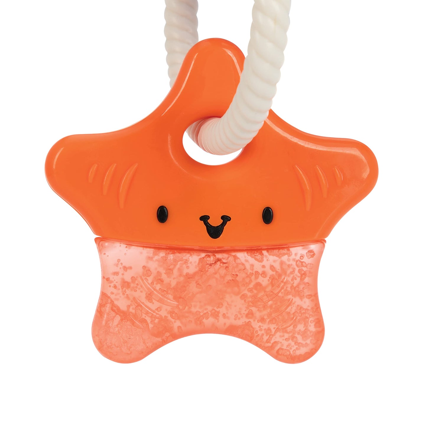 Nuby Icybite Sea Teether For Teething Relief - 3+ Months - Baby Teething Toy