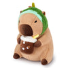 Achwishap Capybara Plush,Cute Plushies Capybara Stuffed Animals,Capybara Plush Toys,Kawaii Plushie Stuffed Toy With Avocado Hat