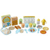 Melissa & Doug Mine to Love Mealtime Play Set for Dolls, 24 pcs, Plastic, Multi, Model 31708